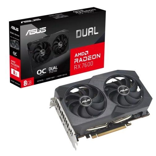 Відеокарта ASUS Dual Radeon RX 7600