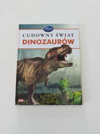 Nowa książka dla dzieci o dinozaurach CUDOWNY ŚWIAT DINOZAURÓW Disney