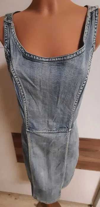 sukienka jeans rozmiar 40-42