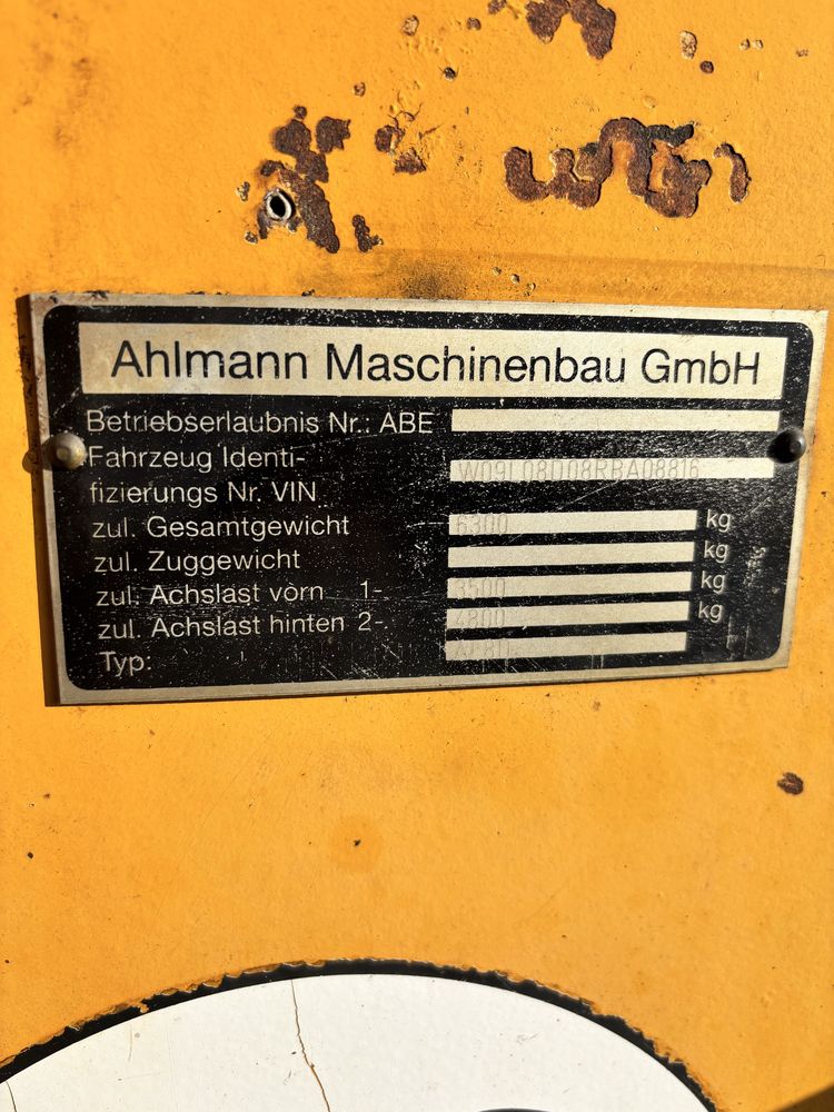 Ładowarka Ahlmann AL 8 D nie jcb atlas