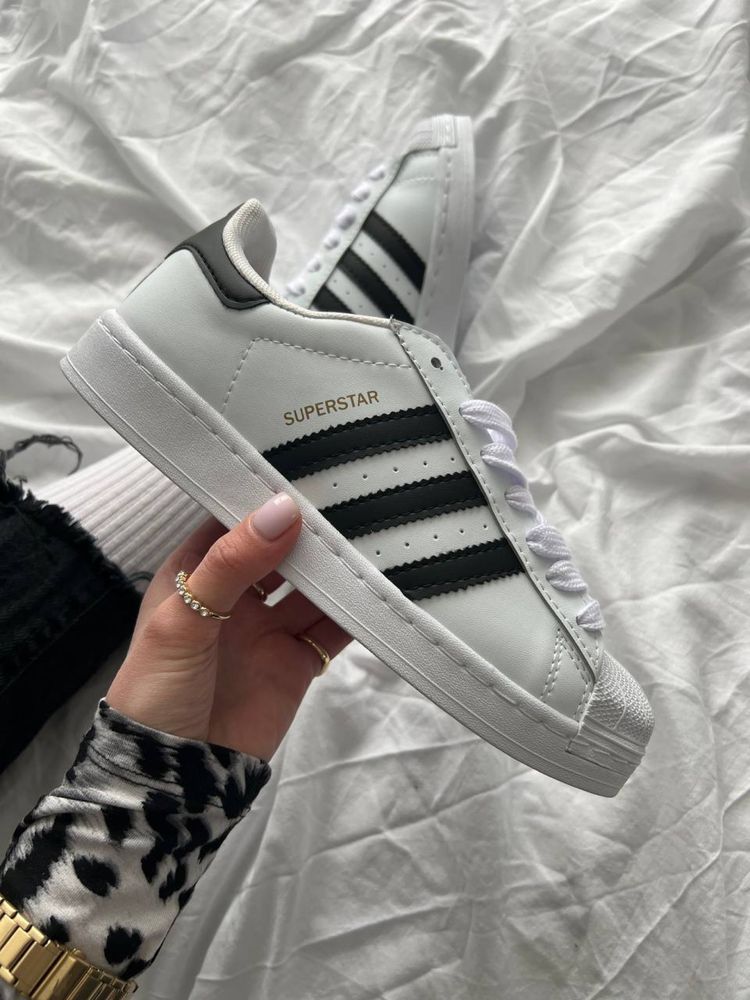 Кросівки Adidas Superstar White Black