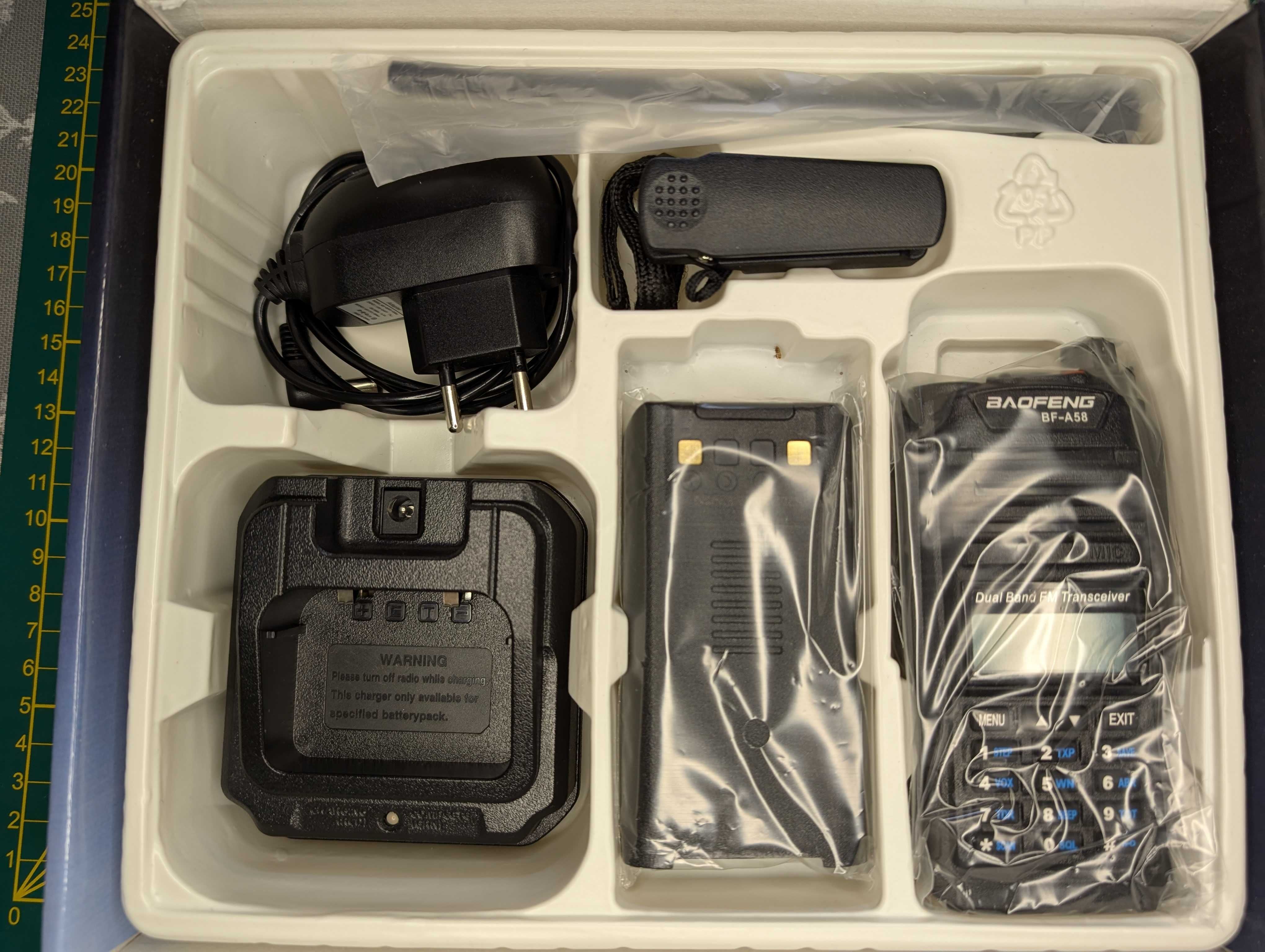 Zestaw2x radio Baofeng UV9R PLUS + BF-A58 krótkofalówka, walkie talkie