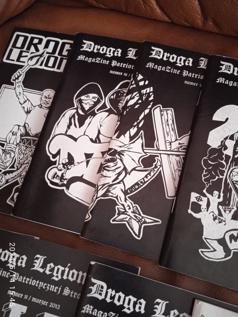 Zine Droga Legionisty 9 do 18 i 20 Wlepki Dl Alternatywa Numer 1 i 2