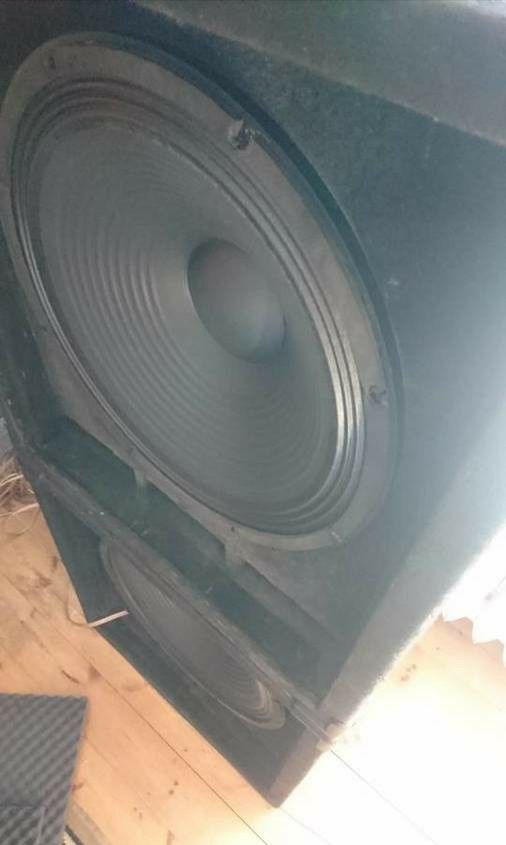 Subbasy Beyma 18 po regeneracji nowe