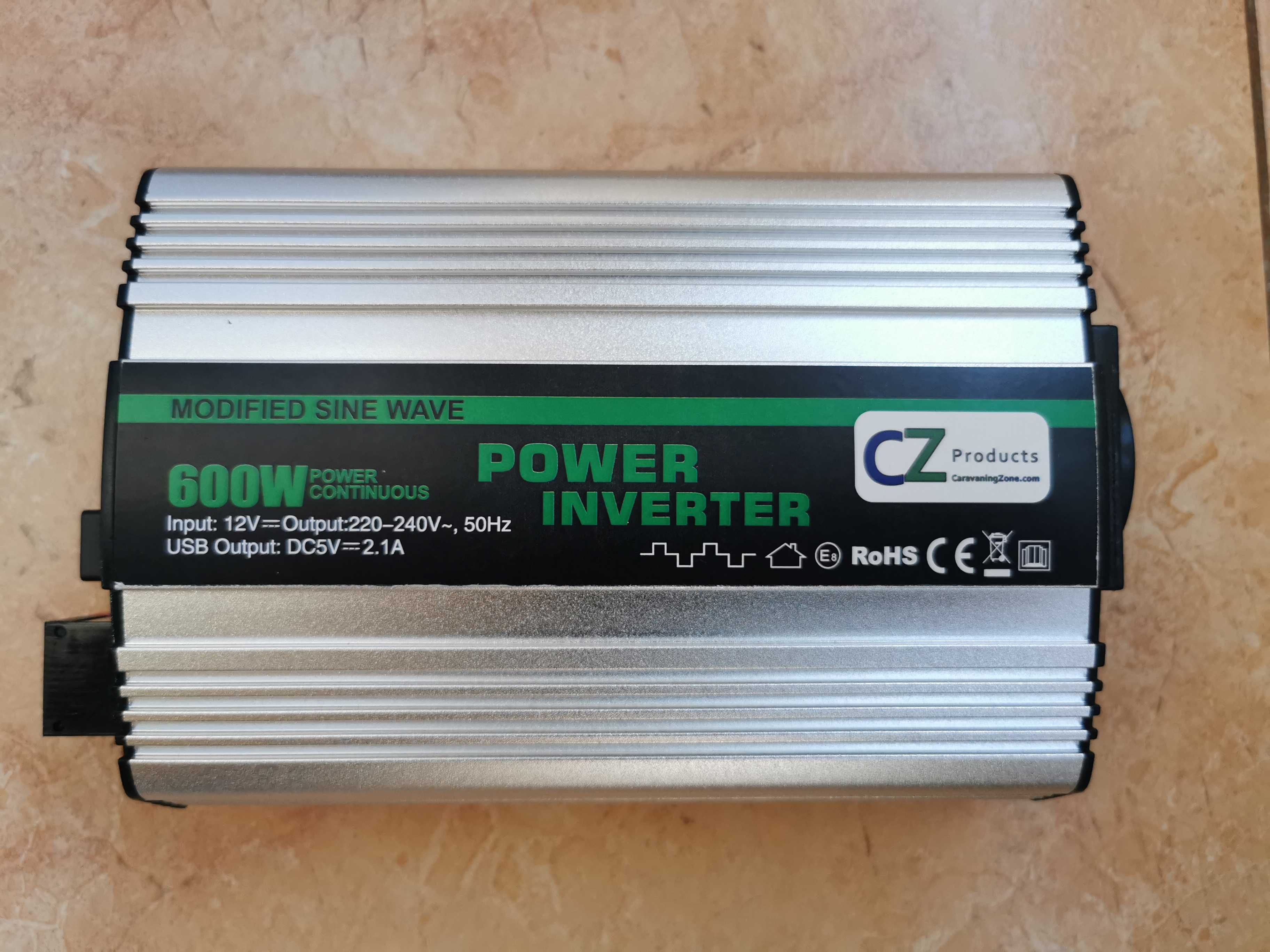 Inversor Portatil 12v 600w