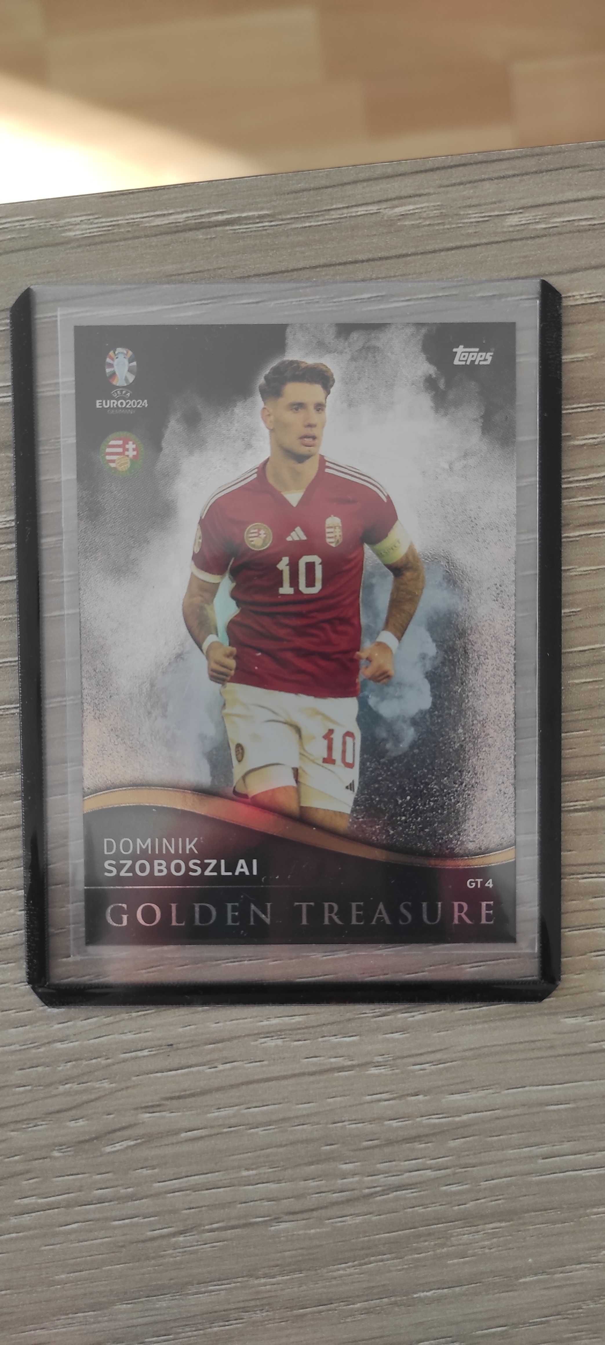 Karty Topps Match Attax Euro 2024 Golden Treasure - 8 sztuk