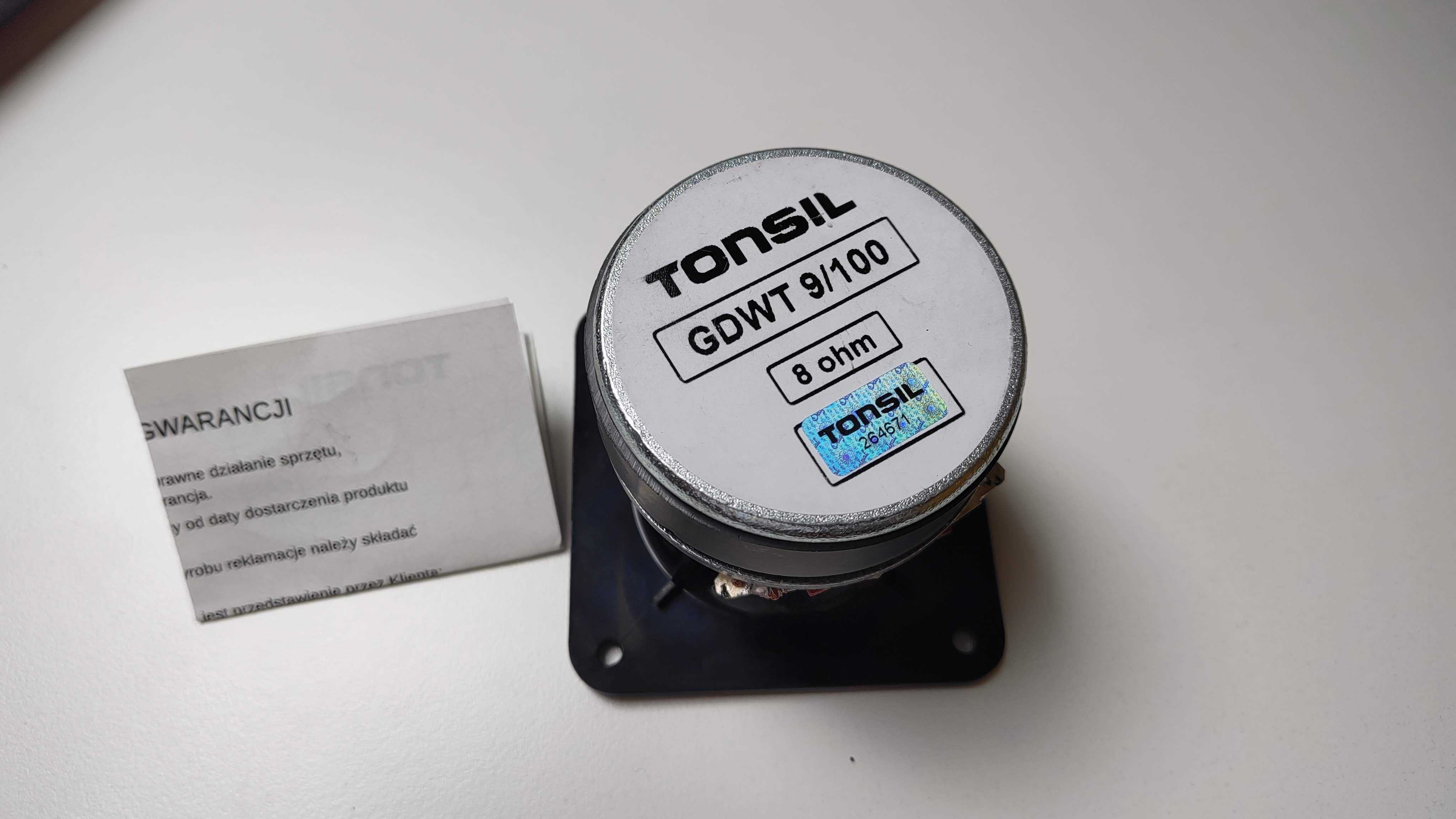 Tonsil - Głośnik Wysokotonowy Tubowy GDWT 9/100 8 Ohm Nowy