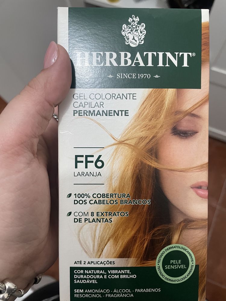 Tinta herbatint laranja