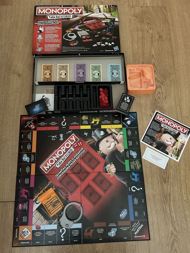 Jogo Monopoly para Batoteiros