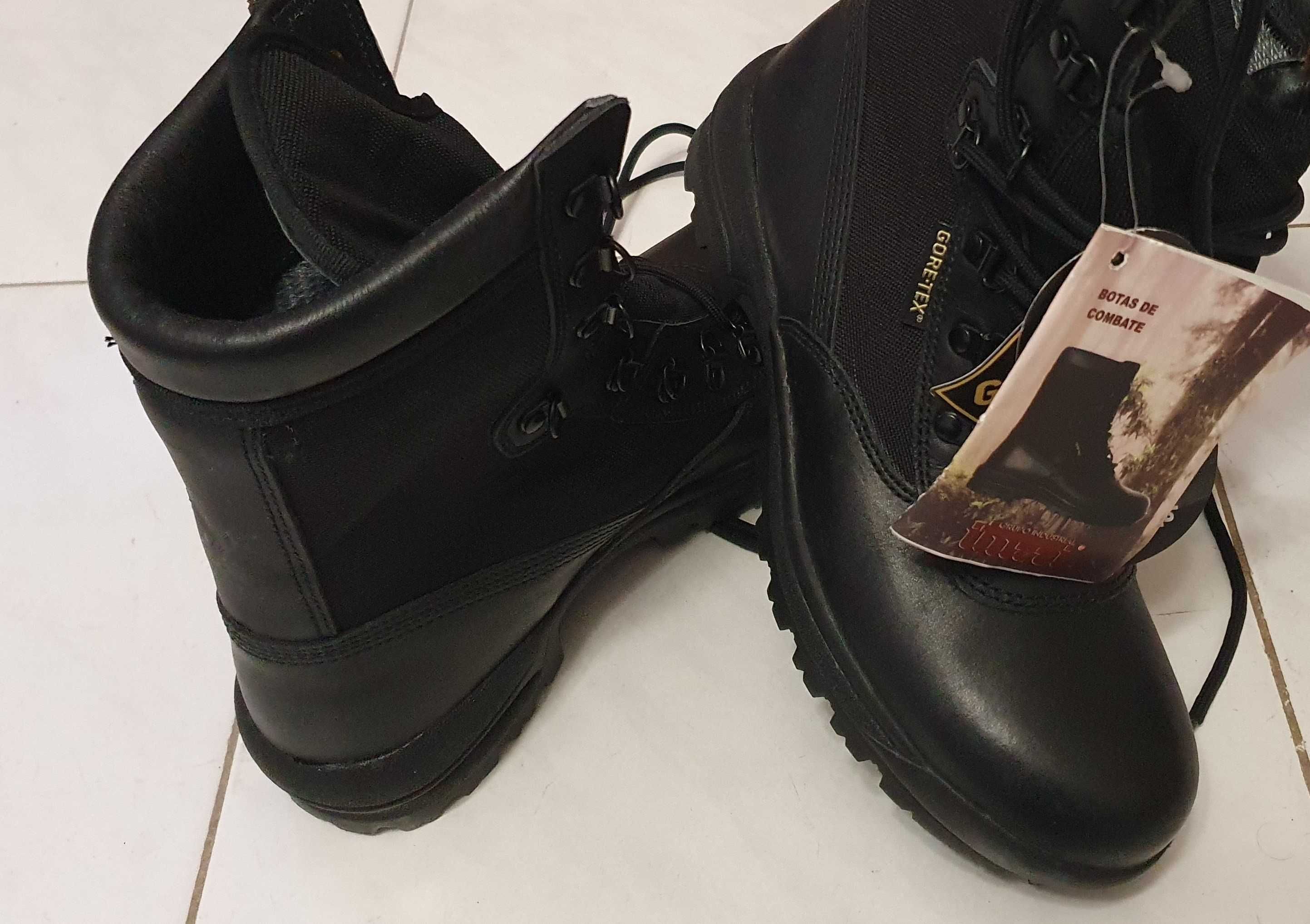 Botas Táticas de Combate Militares - Iturri - Nº 40 - NOVAS, com caixa