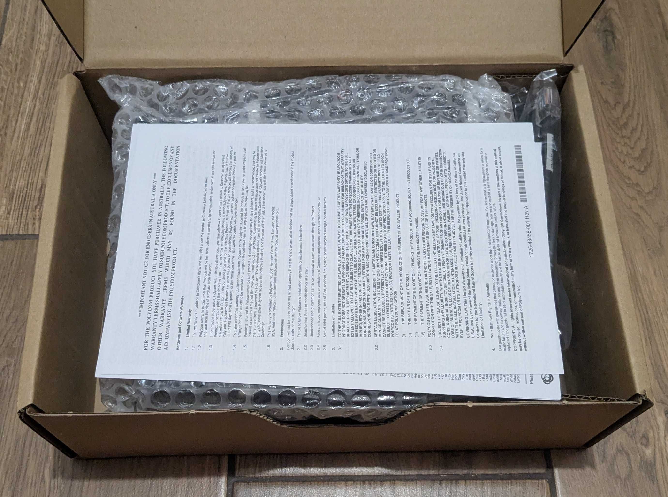 Telefon VoIP Polycom VVX 411 – 12-liniowy SIP 2x Ethernet