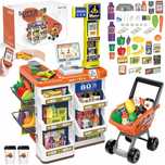 Supermarket Sklep Dla Dzieci Stragan Kasa Waga Koszyk Wózek Smartfon M