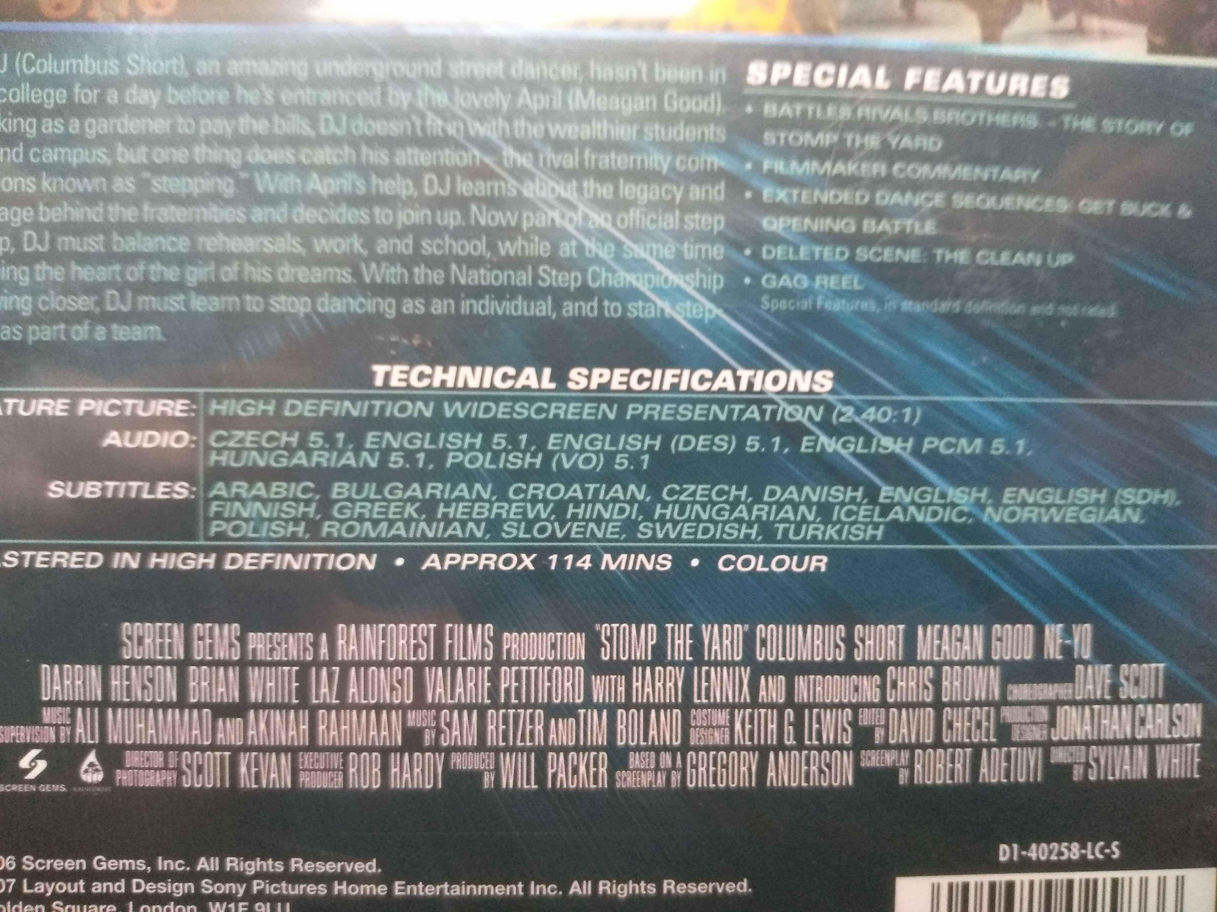 Krok do sławy stomp the yard film blu ray