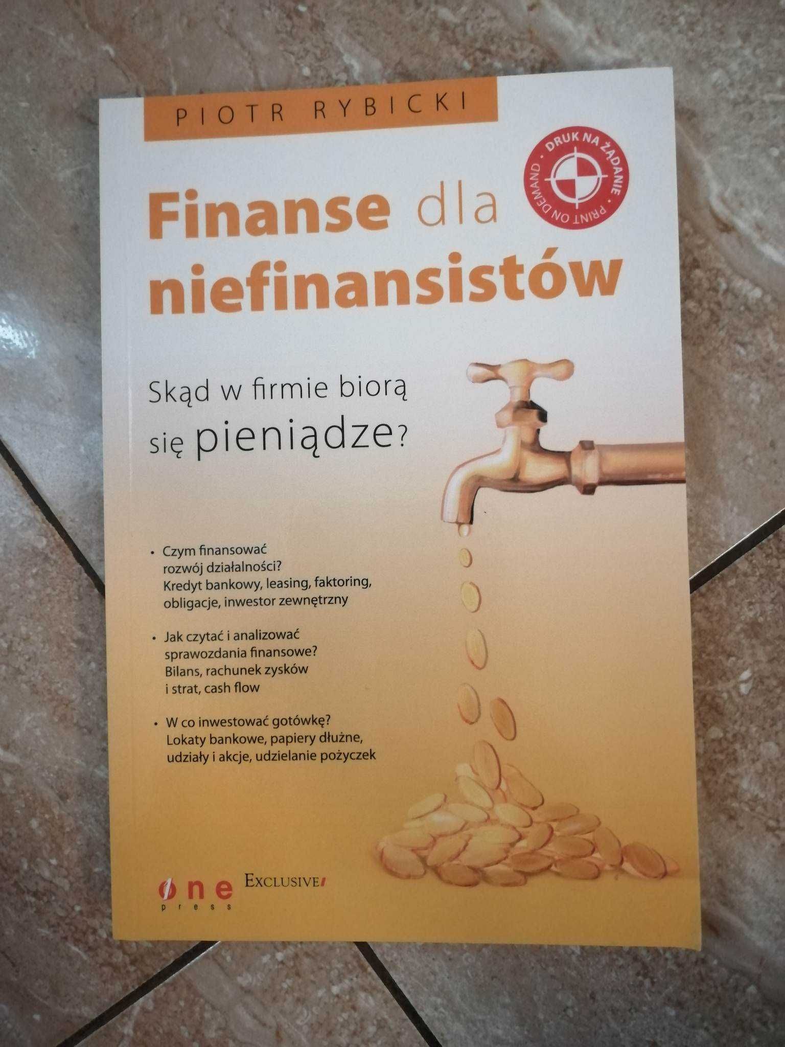 książka Finanse dla Niefinansistów Piotra Rybickiego