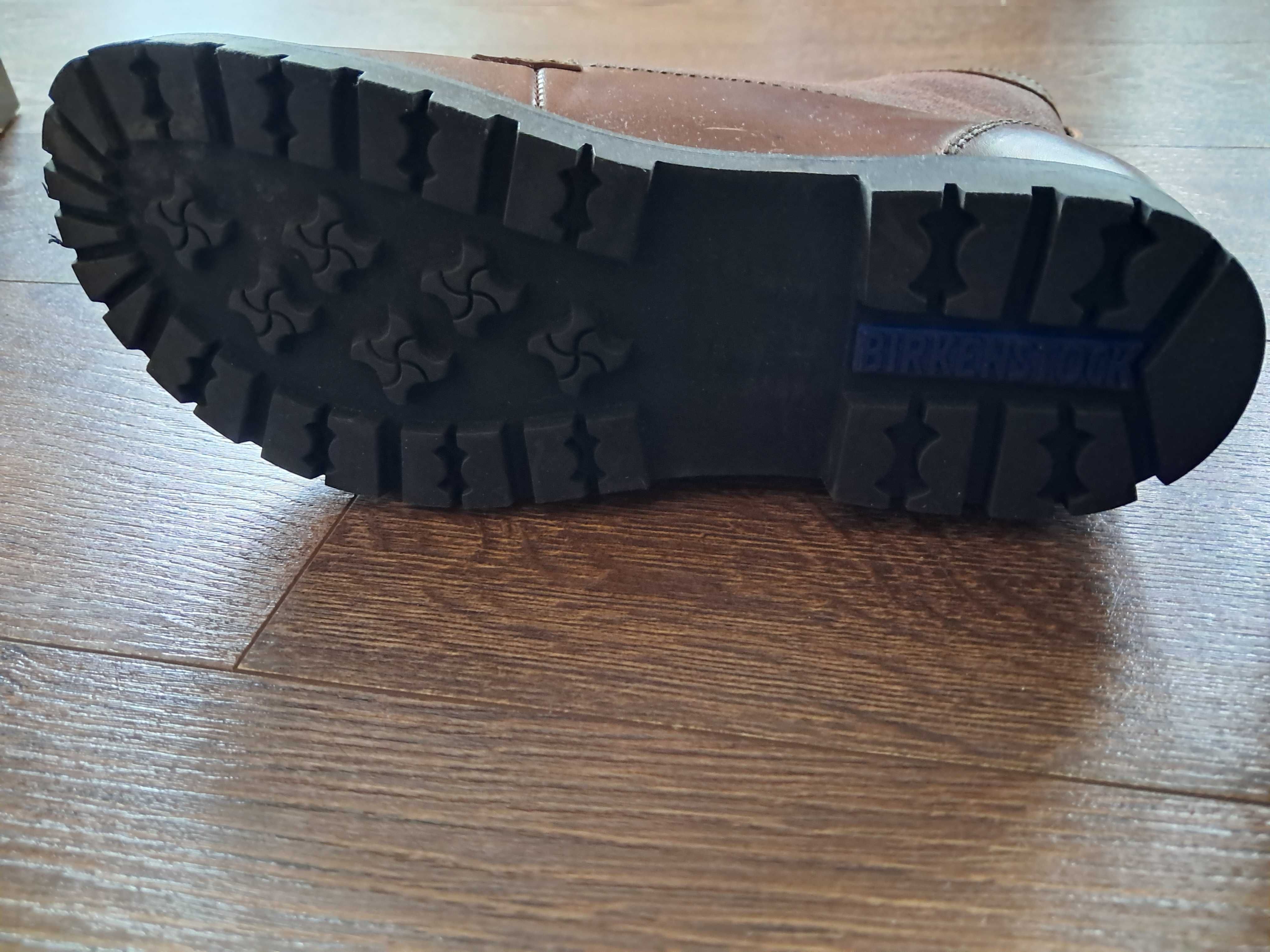 Botki Birkenstock rozmiar 37,brązowe