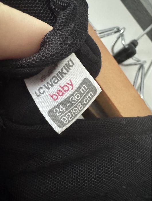 Нарядне чорне плаття LC WAIKIKI baby (розмір 92-98, 24-36 міс.)