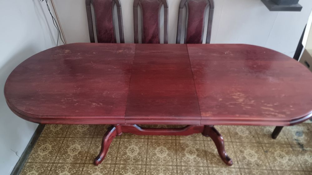 Stół owalny rozkładany