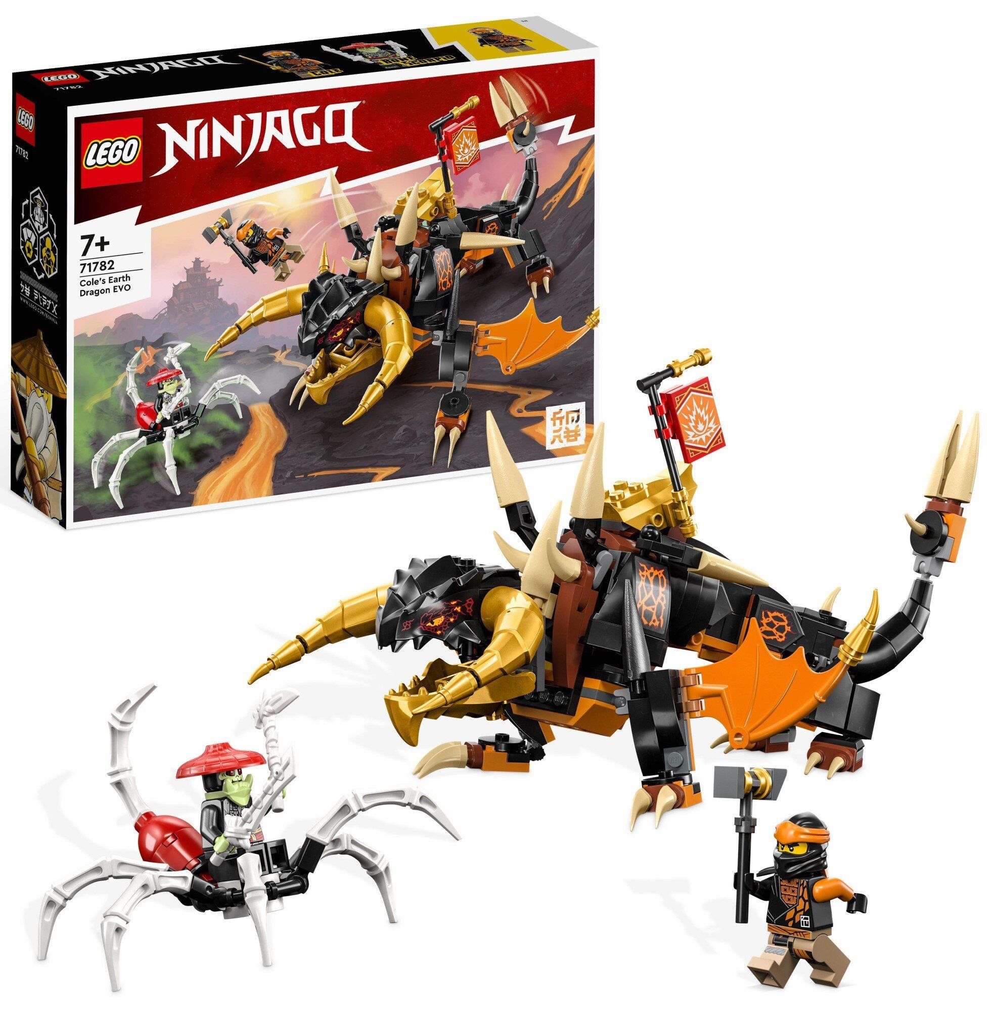 LEGO 71782 NINJAGO Smok Ziemi Cole'a EVO