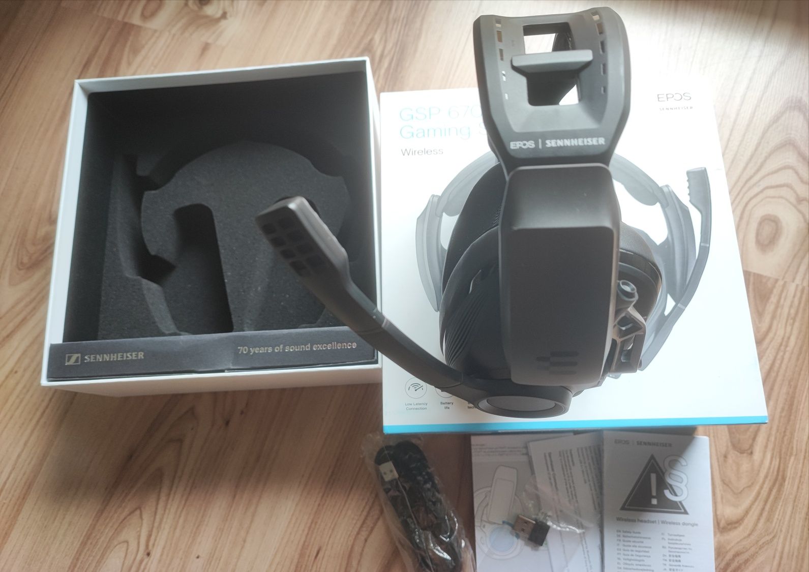 Słuchawki Gamingowe bezprzewodowe Sennheiser GSP 670 Epos Bluetooth
