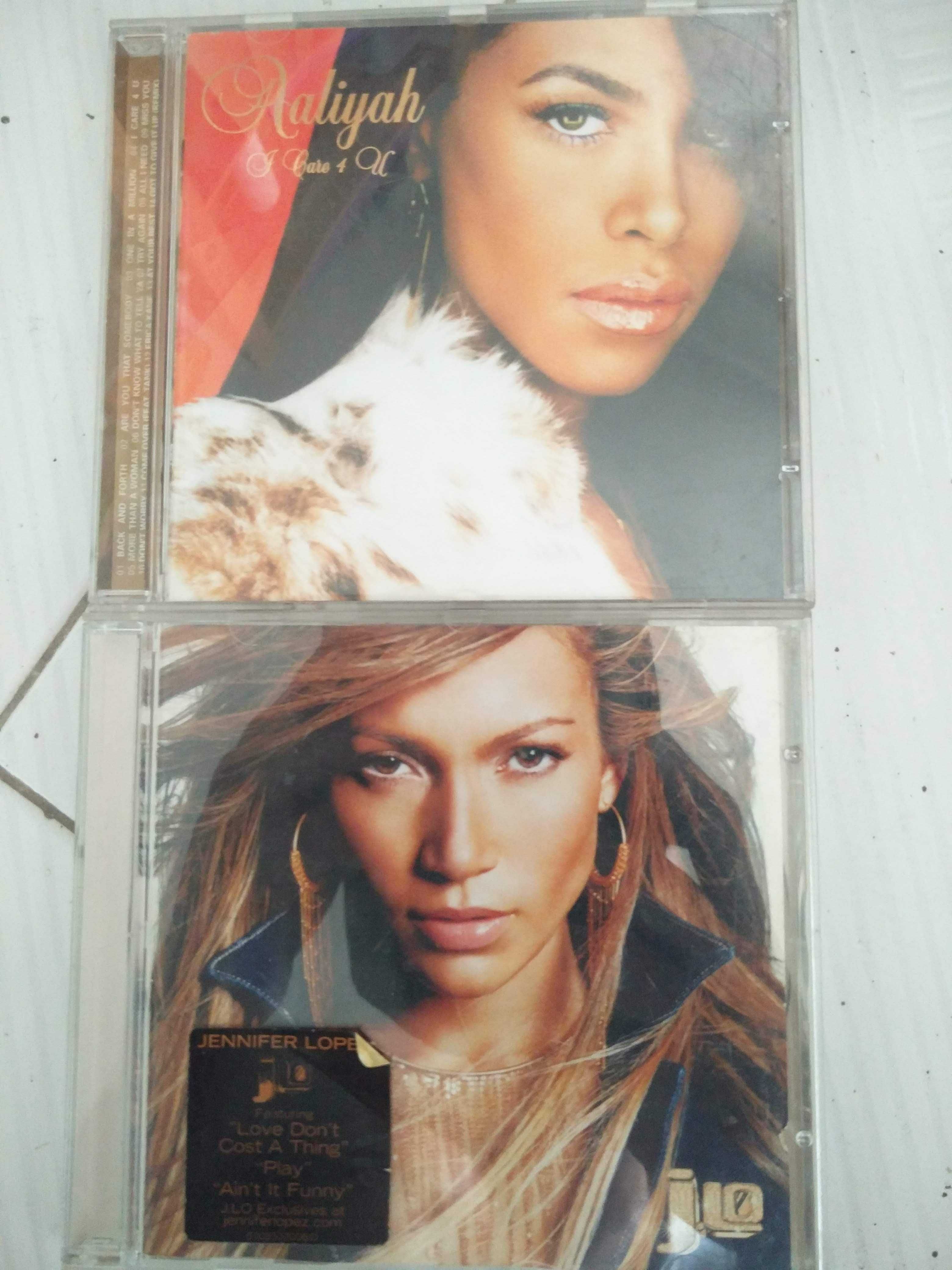 2 CDs : Jennifer Lopez and Aalyiah