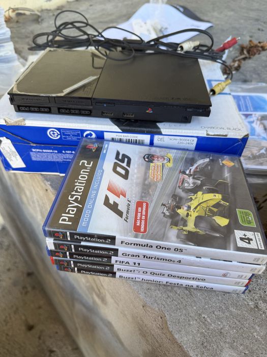 PlayStation 2 + jogos