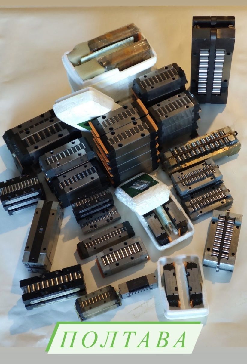Линейные опоры качения: PC, ЛОК, РОНА-120, NADELLA, P88,  РОД