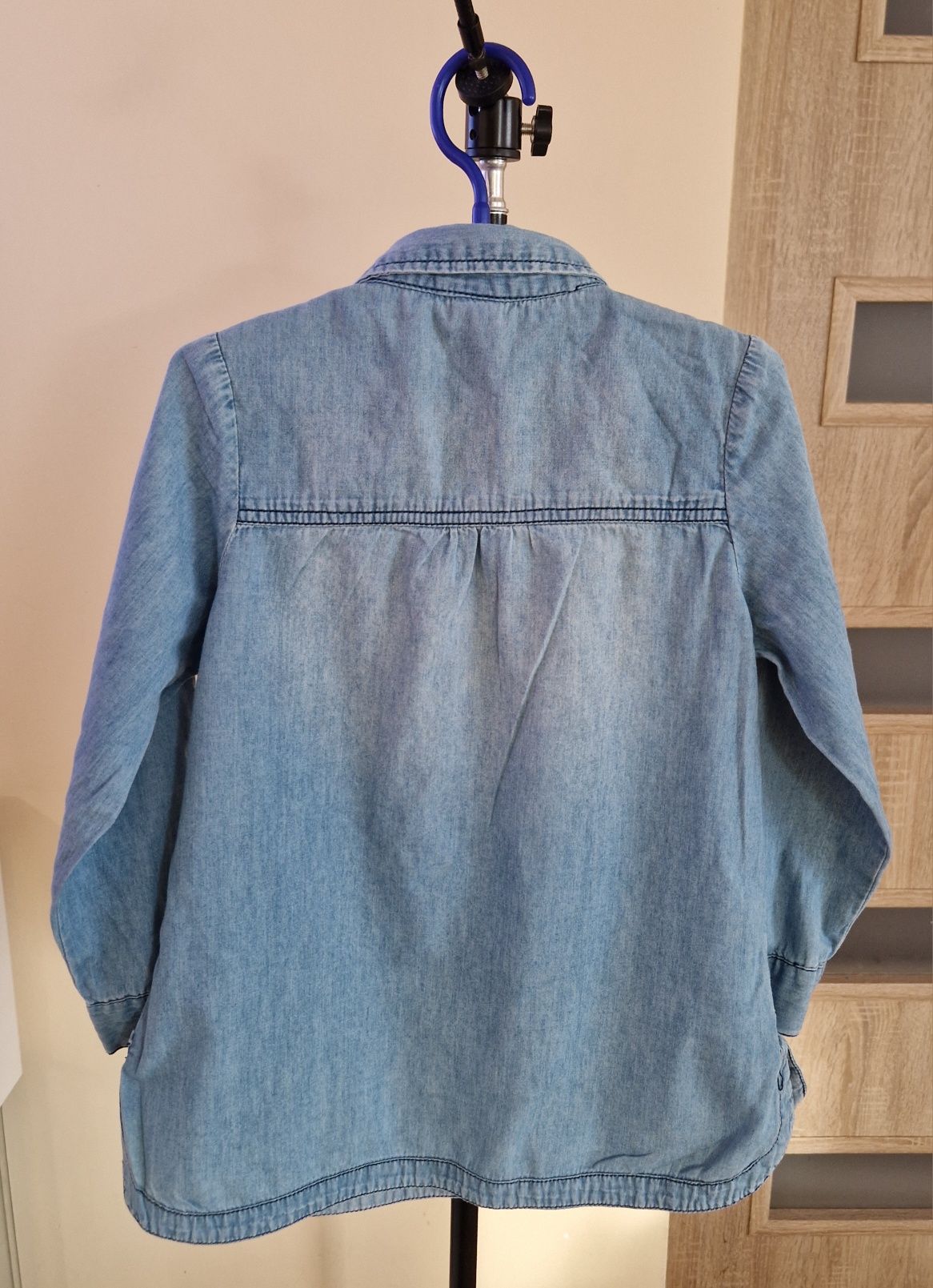 Koszula tunika jeansowa zapinana miękka Store Twenty One roz. 122