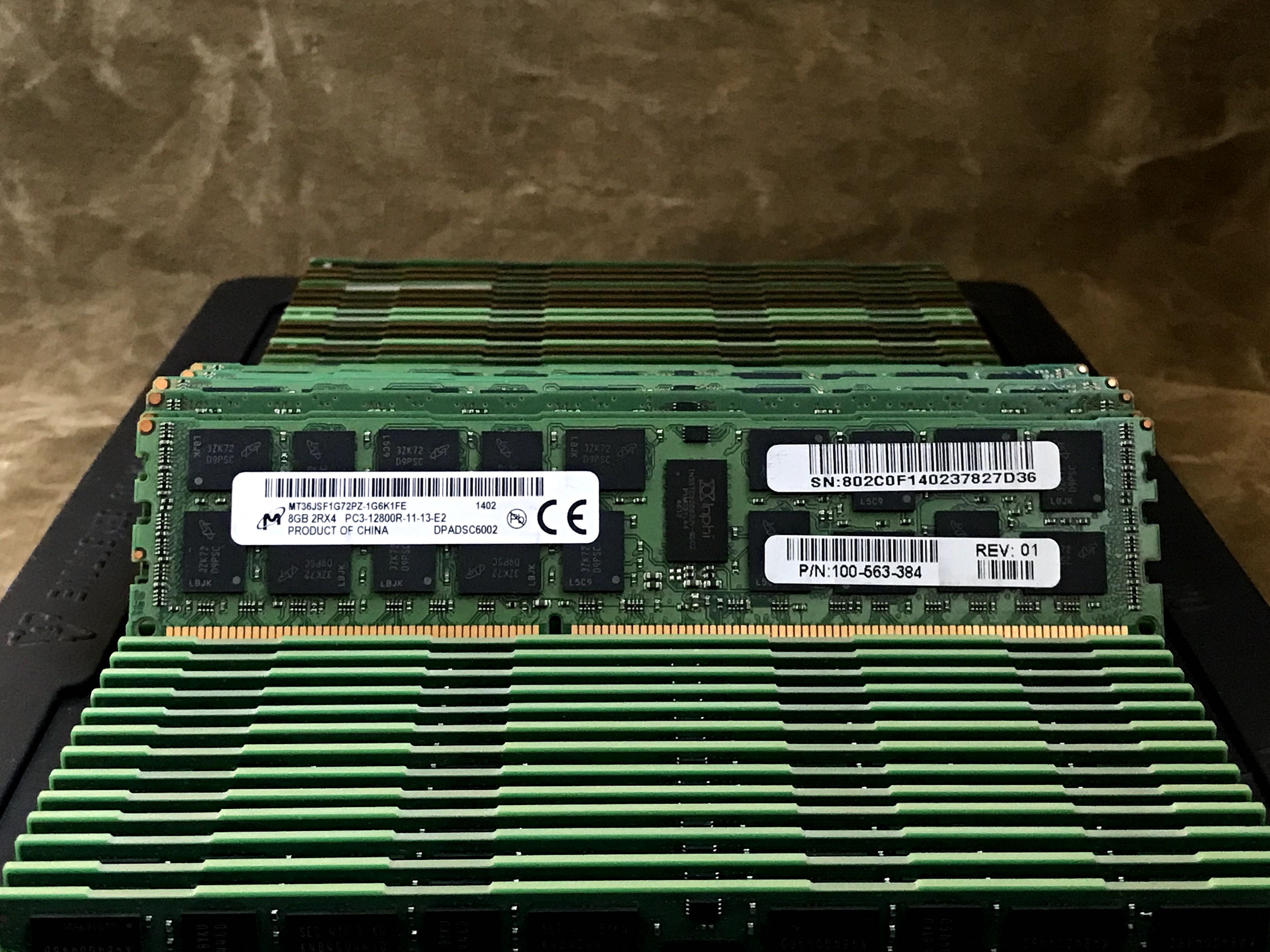 Серверна памʼять DDR3 8GB 12800R 1600MHz ECC Reg Hynix/Samsung/Micron