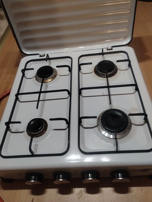 Kuchenka gazowa nastawna plus reduktor i wąż