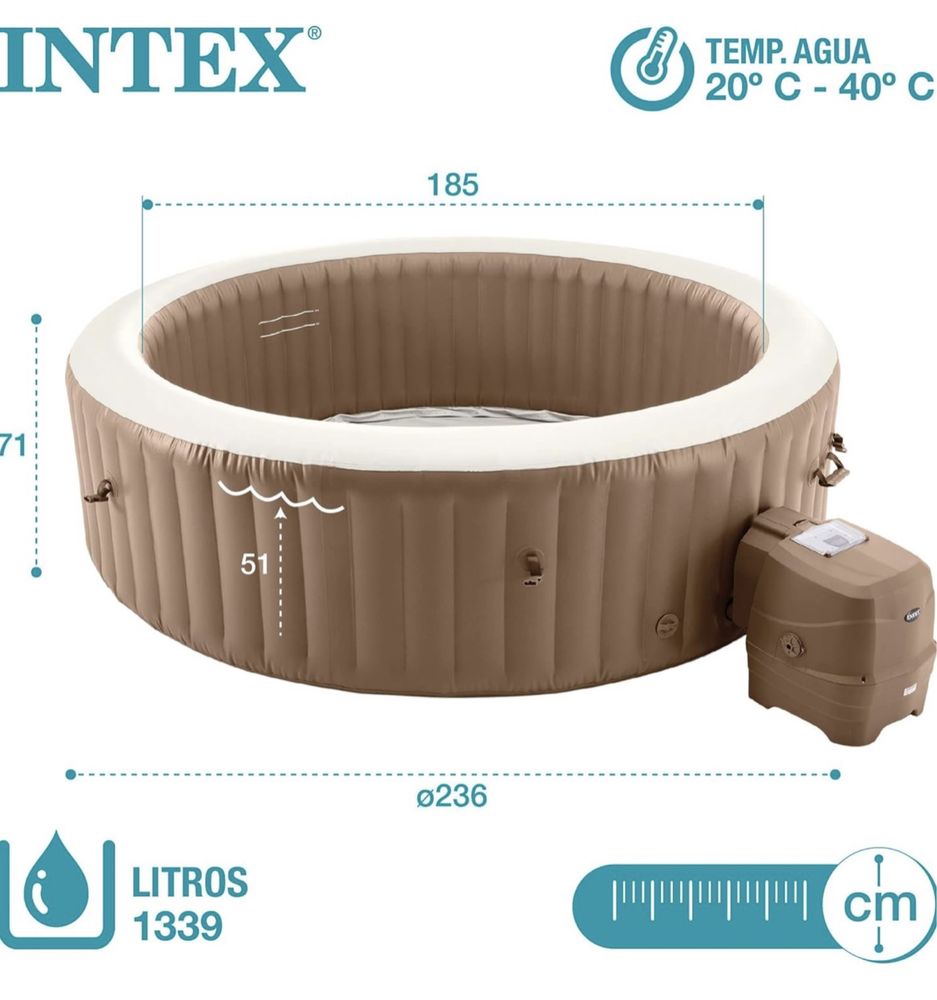 Jacuzzi INTEX PureSpa 8 osobowe!!!