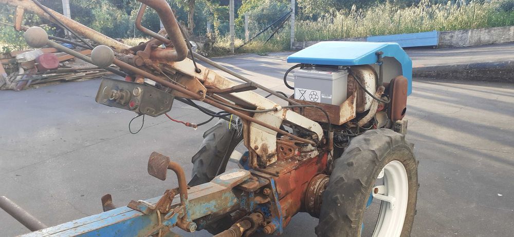 motocultivador 14cv matricula e pega de chave, garantia de motor