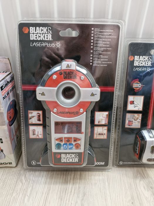 Poziomica laserowa Black&Decker BDL500M zestaw 16 szt nowe