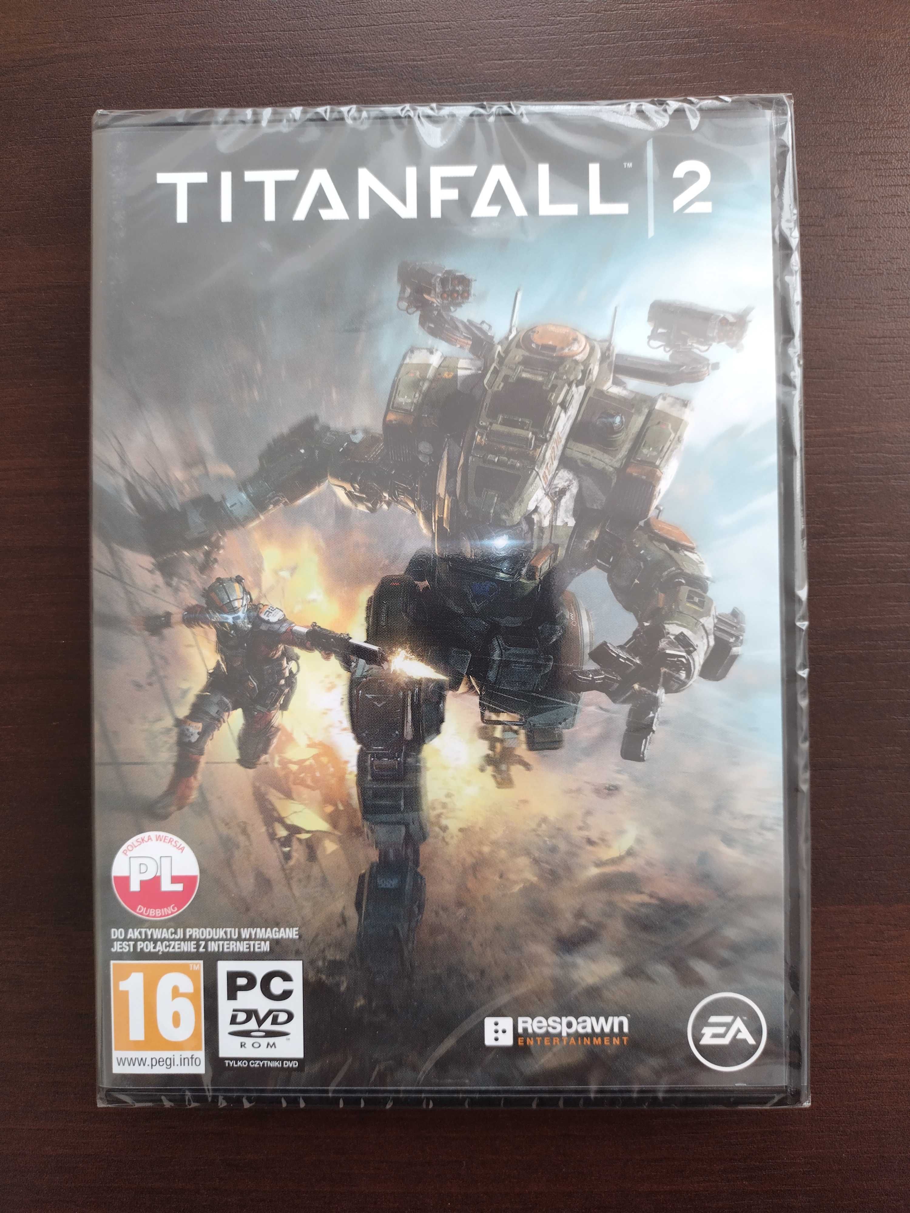Titanfall 2 gra PC PUDEŁKOWA, nowa, FOLIA, unikat