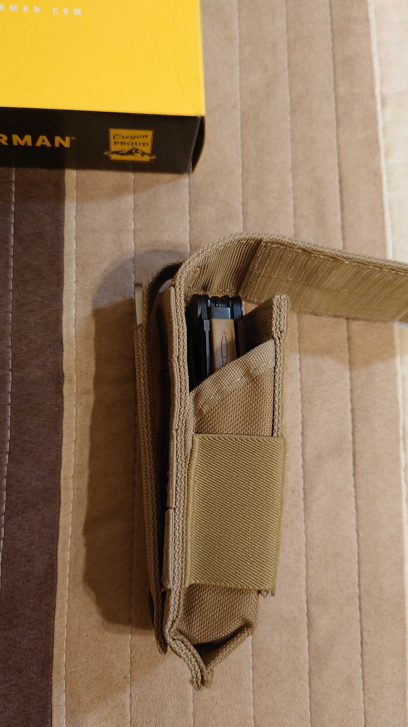 Multitool Leatherman MUT + kabura MOLLE piaskowa