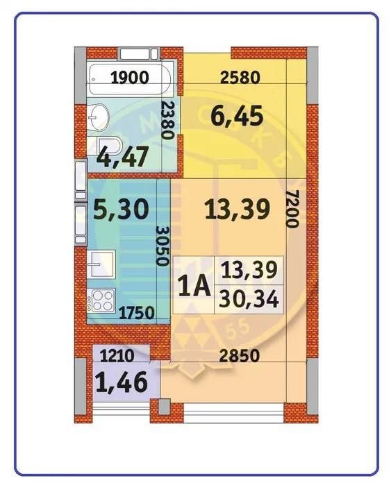 Продаж 1 кімн. квартири 31 м2 в Пущі Водиці (Київ, Оболонський р-н)