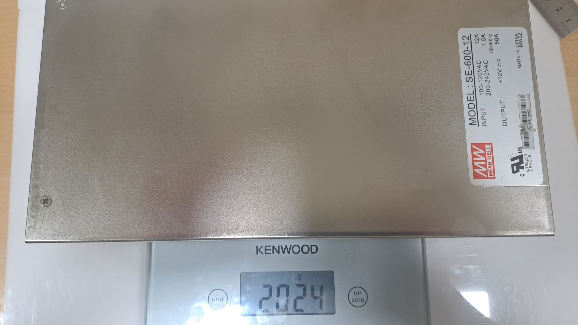 Блок живлення Mean Well 12v 50A