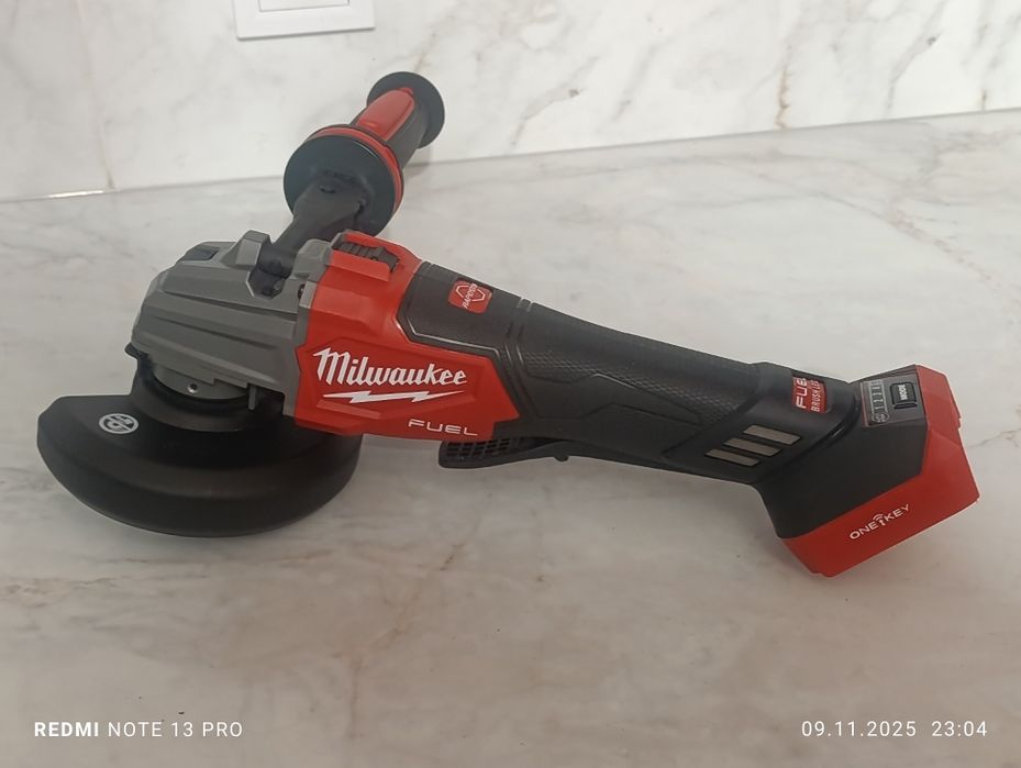 Milwaukee 2986-20 кутова шліф машинка, професійна болгарка