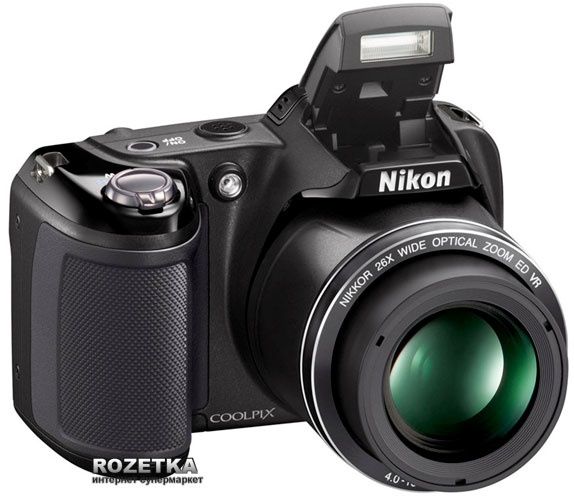 Фотоаппарат Nikon Coolpix L320 Black VNA340E1