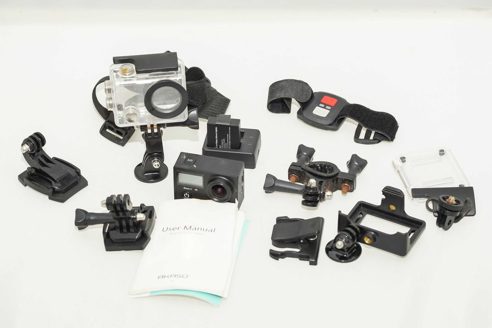 AKASO Brave 4 Action Camera 4K 20MP - Used, Fully Functional