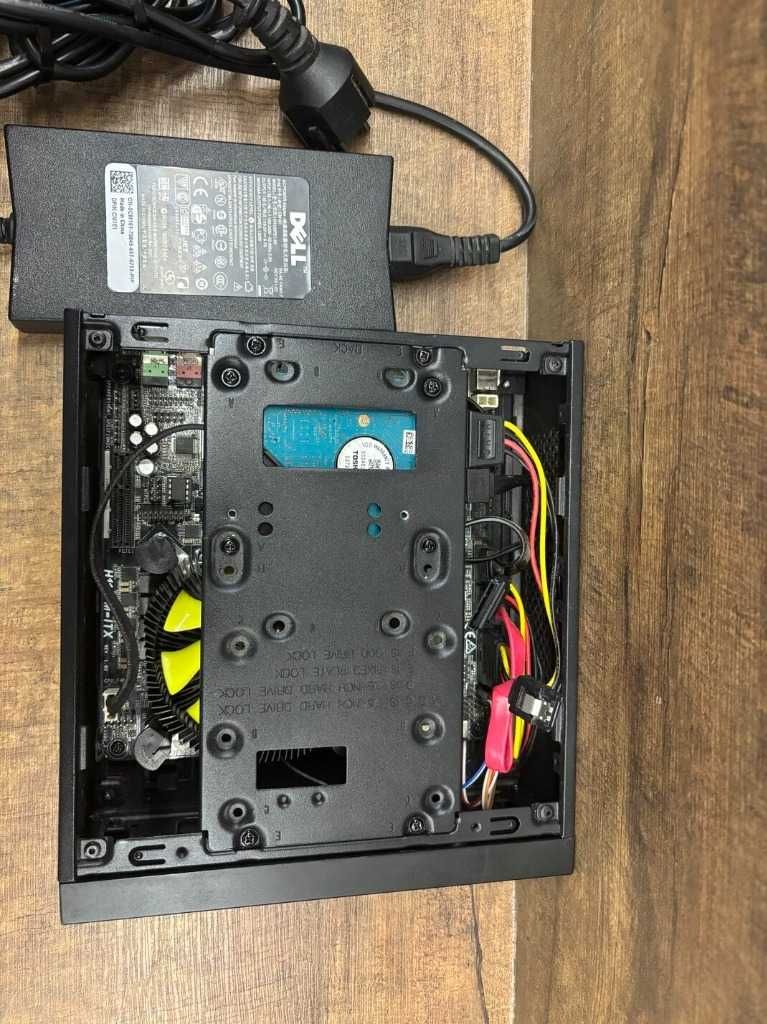 Mini PC HTPC Asrock H110m ITX/AC Home assistant Zailacz laptopowy