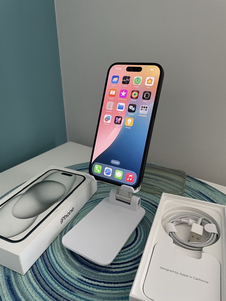 iPhone 15 bdb 90% kondycja