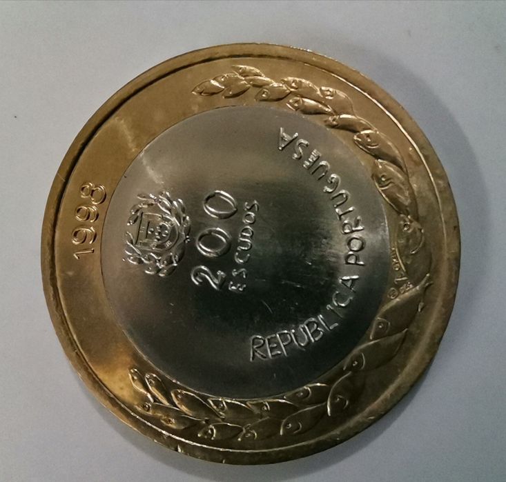 Moedas da inauguração expo