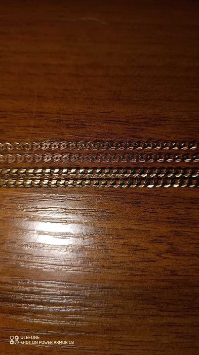 Złoty łańcuszek męski