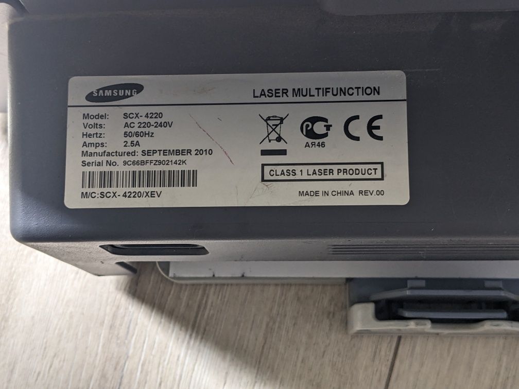 продам свій домашній 3в1 Принтер Сканер Копіювання Samsung SCX-4220