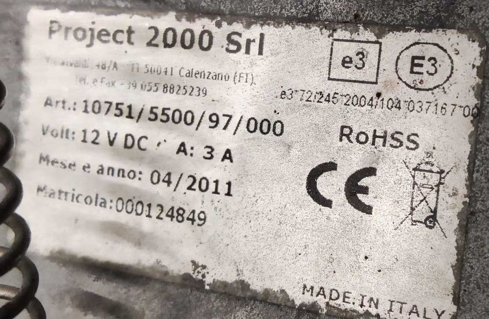 Stopień elektryczny do kamper 55cm Project 2000 SRL