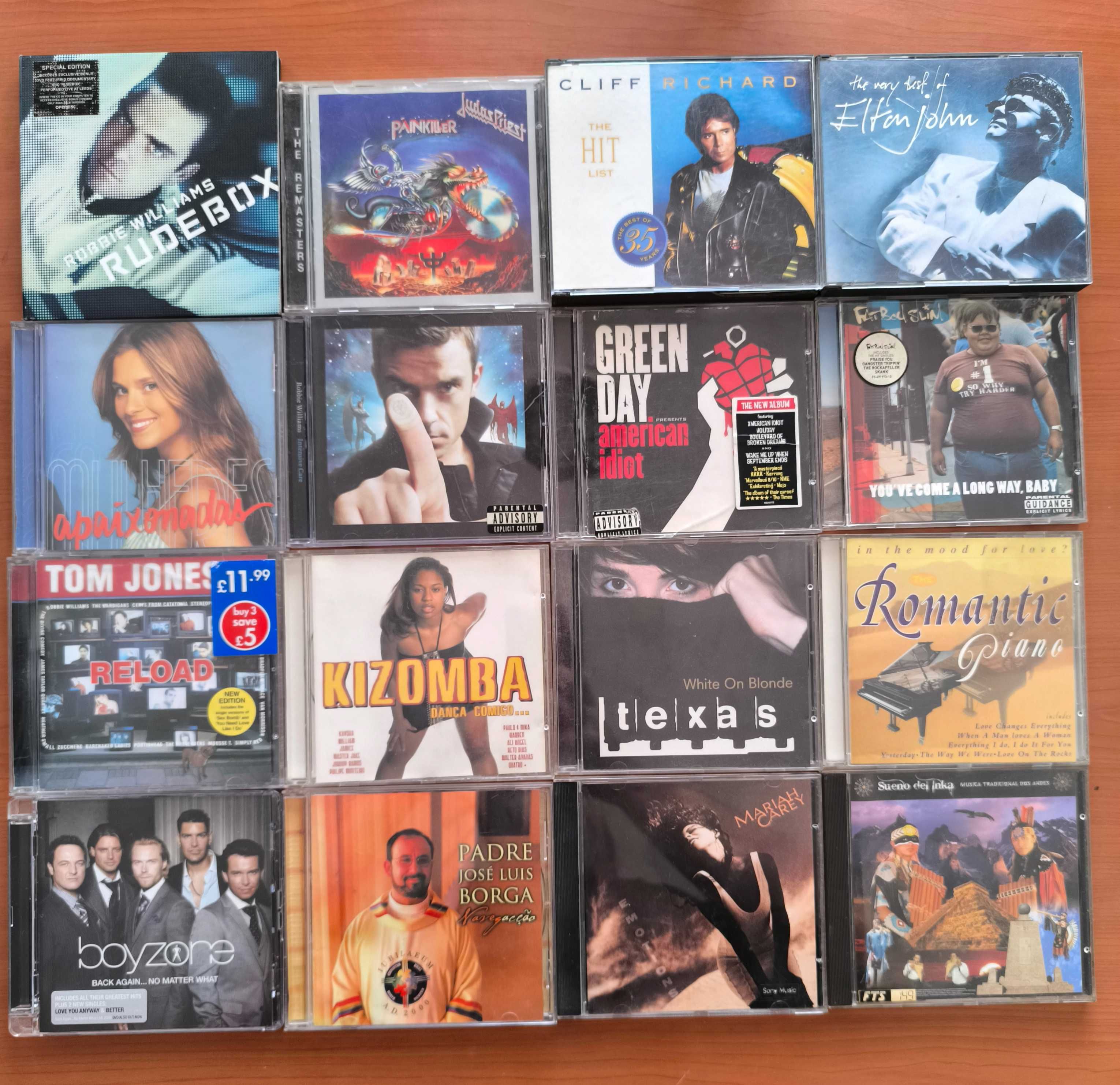 Grande Lote de 135 Cds tudo 135€