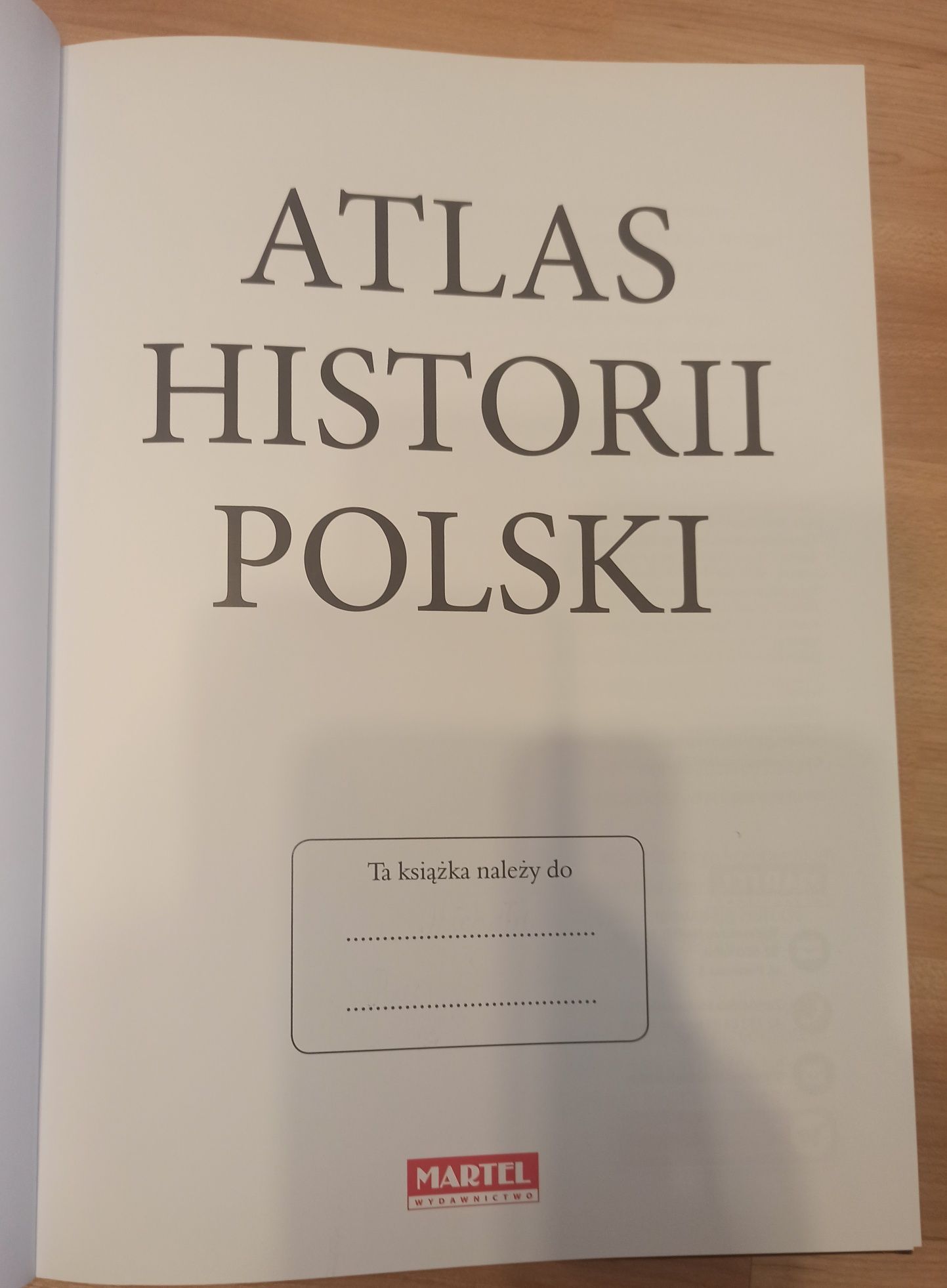 Atlas Historii Polski, Martel - NOWY