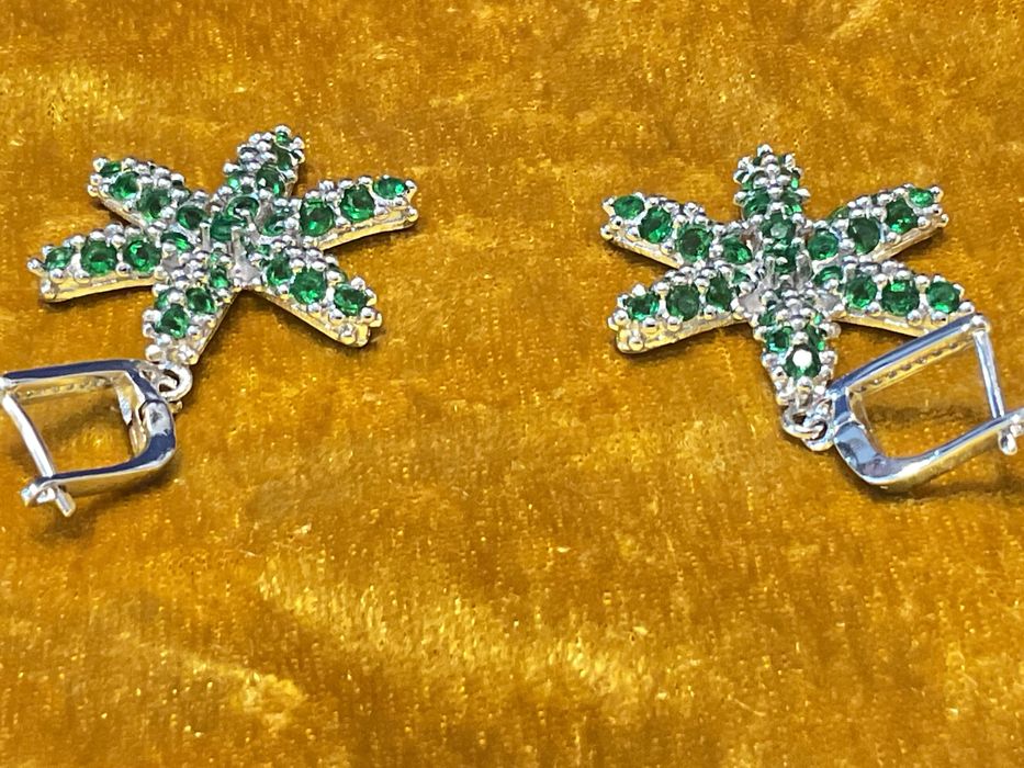 Brincos prata 925 ,medida 5 cm