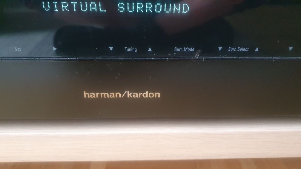 Amplituner Harman/Kardon HK AVR 151s, pilot, instrukcja PL, stan -bdb