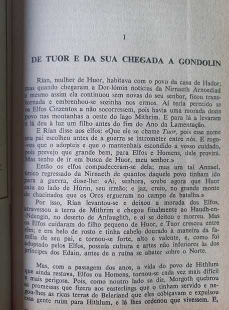 Contos Inacabados de Númenor e da Terra-Média (1ª Edição) - Tolkien